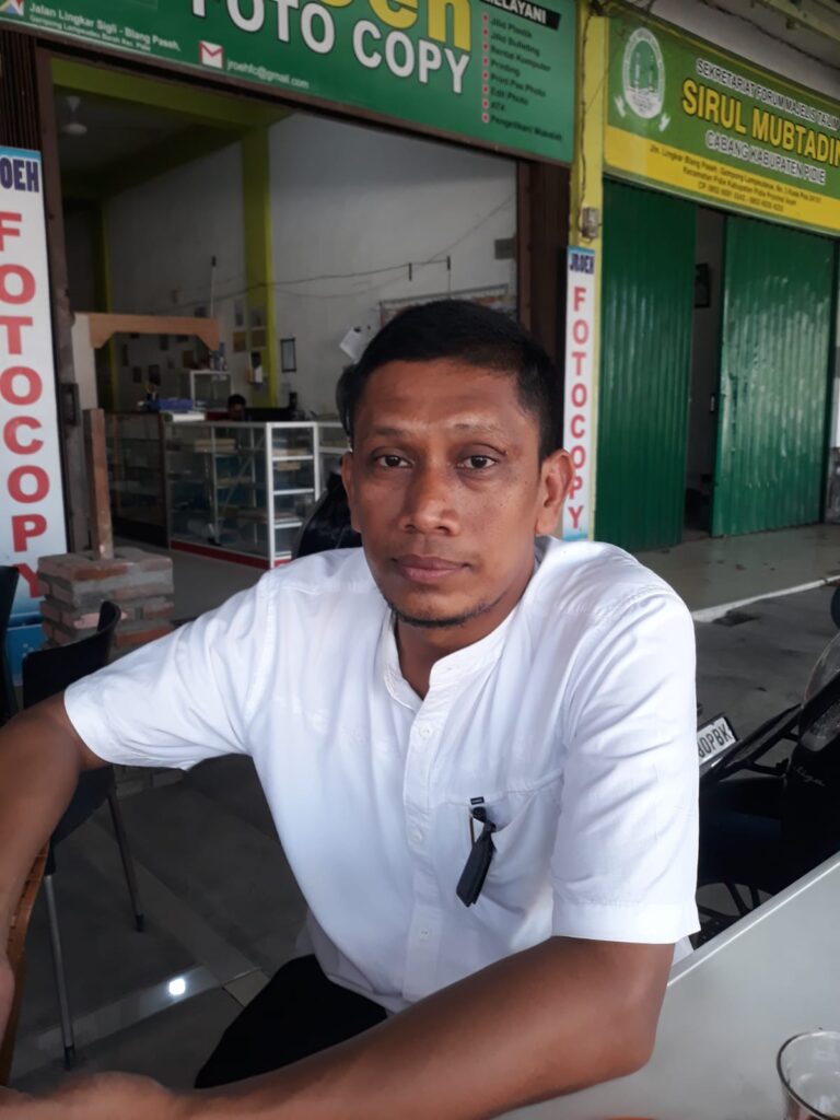 Salah Seorang Pemuda MELENIAL Pidie Sangat Berharap Kedepan Pilkada Di Pidie Berlangsung Aman Dan  Damai