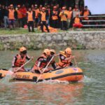 Lomba Ketangkasan Dayung Meriahkan HKB Kabupaten Bekasi 2026 di Situ Rawa Binong