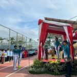 Ribuan Pelajar Ramaikan Pembukaan Popda XIII Kabupaten Bekasi 2026 di Sukatani